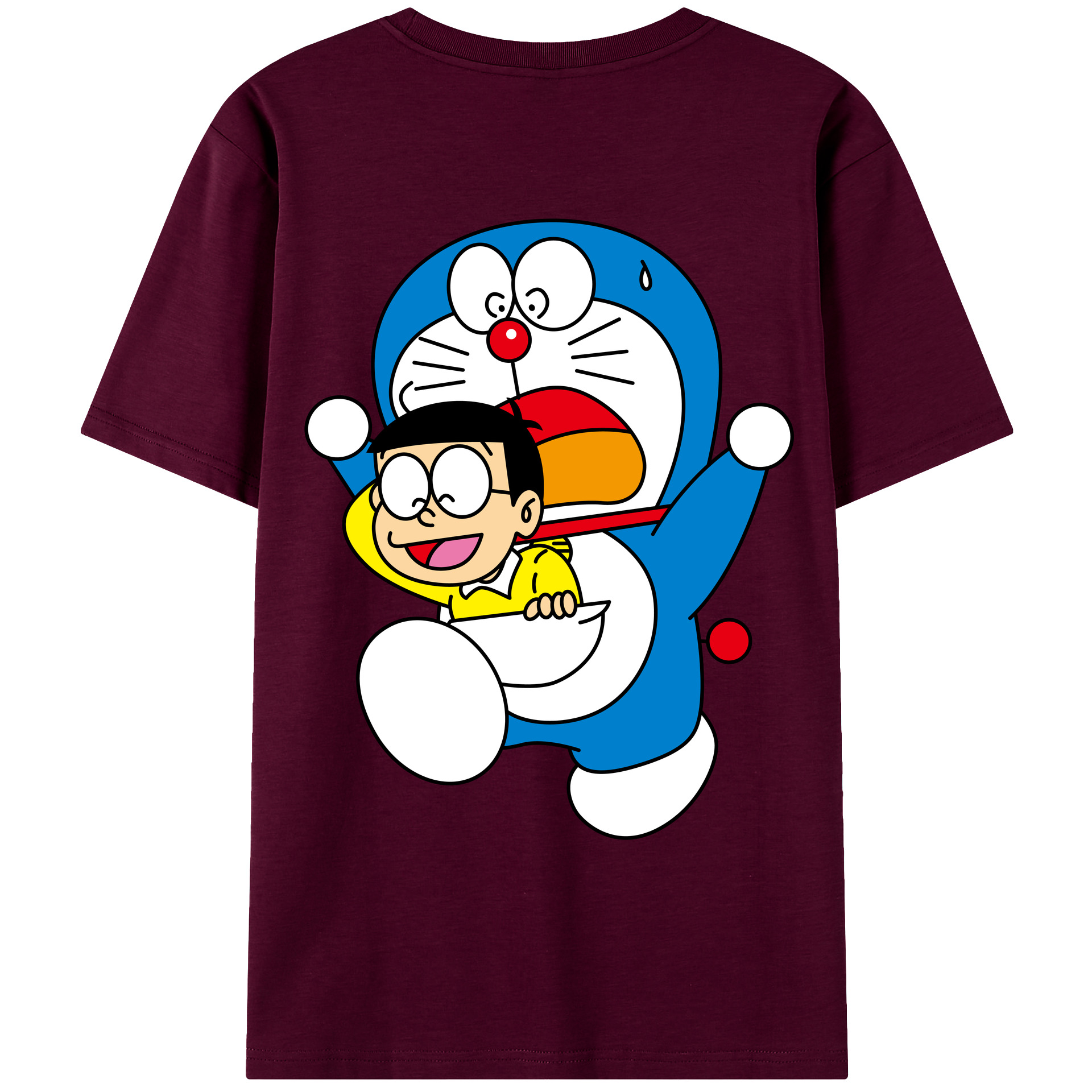 （画像用） ドラえもん Doraemon レディース半袖Tシャツ(バックプリント)